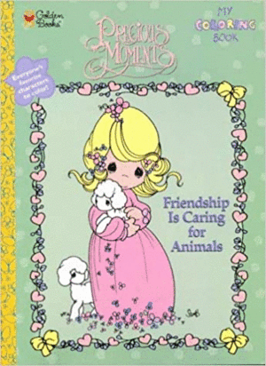 FRIENDSHIP IS CARING FOR ANIMALS. MY COLORING BOOK