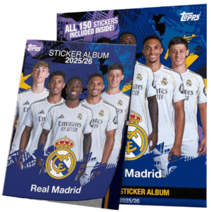 REAL MADRID STICKER ALBUM 2025/26