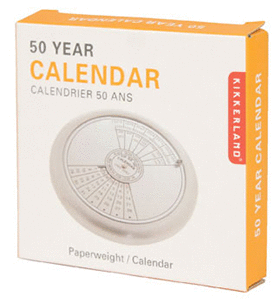 CALENDARIO 50 AÑOS