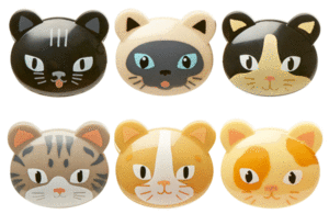 SUJETADOR PARA BOLSA GATOS 6 PZAS