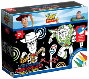 ROMPECABEZAS ATERCIOPELADO PARA COLOREAR TOY STORY 4