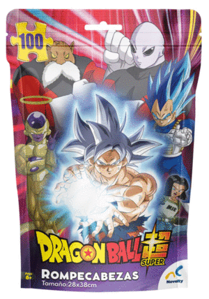ROMPECABEZAS BOLSA FOIL DRAGON BALL SUPER 100 PIEZAS