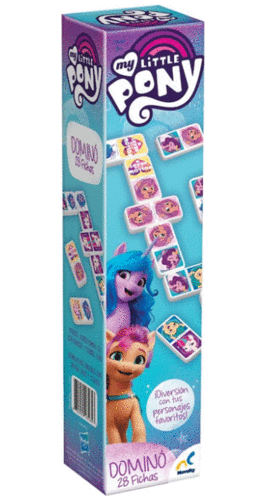 DOMINO MEDIANO MY LITTLE PONY 28 FICHAS