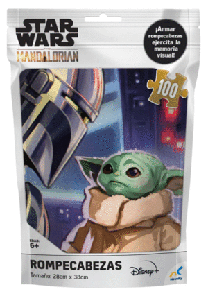 ROMPECABEZAS BOLSA FOIL STAR WARS THE MANDALORIAN