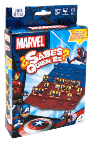 ¿SABES QUIÉN ES? MARVEL JUEGO DE VIAJE