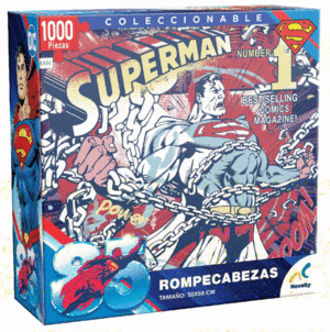 ROMPECABEZAS SUPERMAN 85 ANIVERSARIO 1000 PIEZAS COLECCIONABLE
