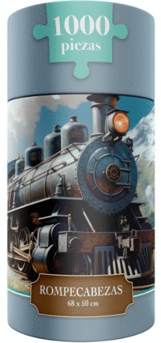 ROMPECABEZAS VIAJE EN EL TIEMPO CILINDRO 1000 PIEZAS
