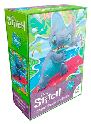ROMPECABEZAS STITCH 300 PIEZAS LENTICULAR