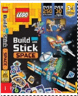 LIBRO LEGO DE ACTIVIDADES CONSTRUYE Y PEGA EL ESPACIO