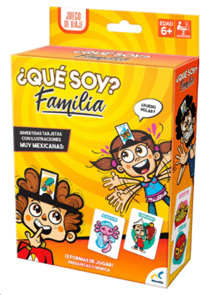 ¿QUÉ SOY? FAMILIA JUEGO DE VIAJE