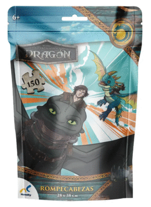 ROMPECABEZAS BOLSA FOIL ENTRENANDO A TU DRAGÓN