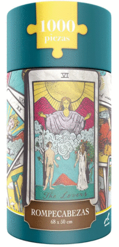 ROMPECABEZAS TAROT 1000 PIEZAS CILINDRO 