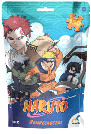 ROMPECABEZAS BOLSA FOIL NARUTO 150 PIEZAS