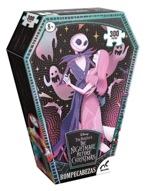 ROMPECABEZAS FERETRO NIGHTMARE BEFORE CHISTMAS 300 PIEZAS CAJA CARTÓN