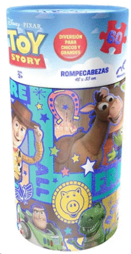 ROMPECABEZAS INFANTIL TOY STORY CILINDRO