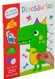 MIS PRIMERAS CALCOMANIAS DINOSAURIOS