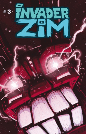 INVADER ZIM METALIZADO 3C