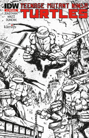 TEENAGE MUTANT NINJA TURTLES 1E