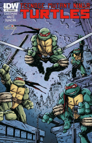 TEENAGE MUTANT NINJA TURTLES 1F