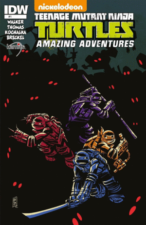 TEENAGE MUTANT NINJA TURTLES AMAZING ADVENTURES 1B