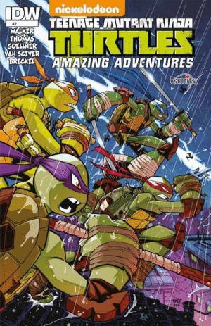 TEENAGE MUTANT NINJA TURTLES AMAZING ADVENTURES 2A