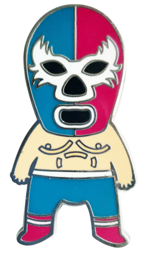 PIN DE LUCHADOR SHISHITAS (METÁLICO)