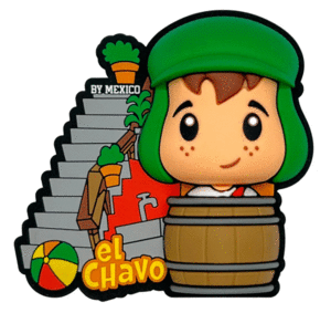 IMÁN CHAVO DEL OCHO 2D Y 3D