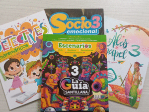 PACK 3 GUIA SANTILLANA SAN + ALAS + SOC + DETEC  2024 PRIV