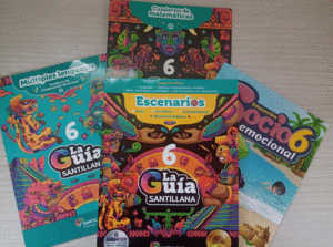 PACK 6 GUIA SANTILLANA SAN + MULT + MAT + SOCI 2024 PRIV