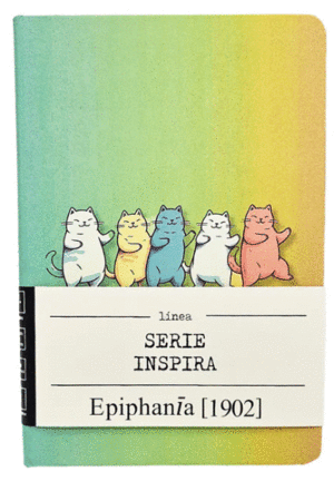 LIBRETA A5 LINEA INSPIRA DE GATOS