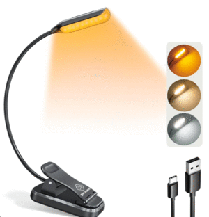 LAMPARA MINI CLIP NEGRA 