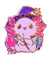 PIN ENAMEL AJOLOTE MAGO