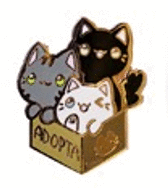 PIN ENAMEL ADOPTA