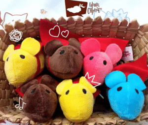 RATONES DE COLORES (MODELO AL AZAR)