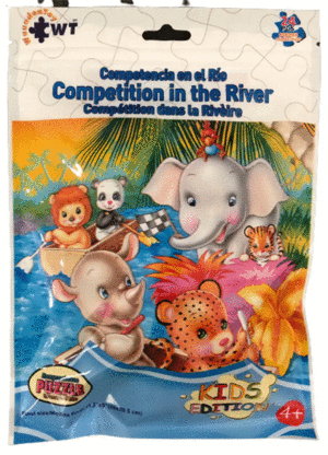 COMPETENCIA EN EL RÍO ROMPECABEZAS  (24 PZ)