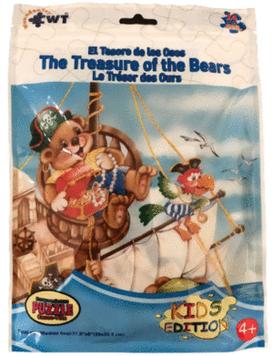 EL TESORO DE LOS OSOS ROMPECABEZAS  (24 PZ)