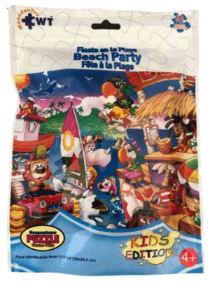 FIESTA EN LA PLAYA ROMPECABEZAS  (24 PZ)