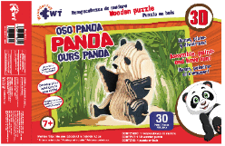 RC3D MADERA OSO PANDA