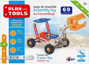 PLAY WITH TOOLS CHICO TRACTOR-REX