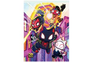 LIBRETA SPIDERVERSE HOJA RAYADA