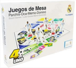 REAL MADRID 4 EN 1