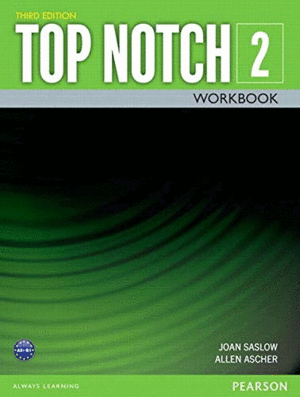 TOP NOTCH 2 WORKBOOK 3ED.