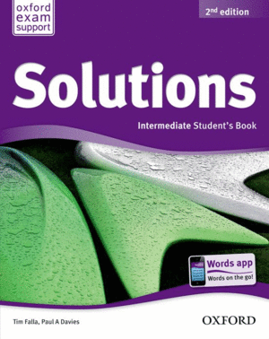 SOLUTIONS 2ND EDITION INTERMEDIATE. STUDENT'S BOOK