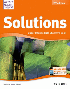 SOLUTIONS 2ND EDITION UPPER-INTERMEDIATE. STUDENT'S BOOK