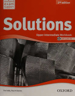 SOLUTIONS. UPPER-INTERMEDIATE. WORKBOOK AND AUDIO CD PACK
