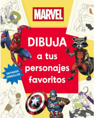 MARVEL DIBUJA A TUS PERSONAJES FAVORITOS