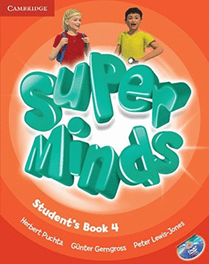 SUPER MINDS LEVEL 4 STUDENT'S BOOK WITH DVD-ROM