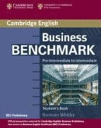 BUSINESS BENCHMARK PRE-INTERMEDIATE TO INTERMEDIATE STUDENT'S BOOK BEC PRELIMINARY EDITION