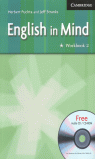ENGLISH IN MIND 2 WORKBOOK WITH AUDIO CD/CD-ROM