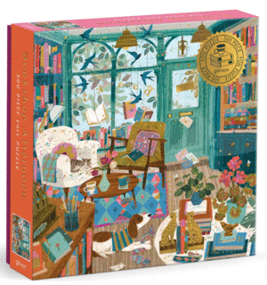 BOOKSHOP AFTERNOON 500 PIECE FOIL PUZZLE